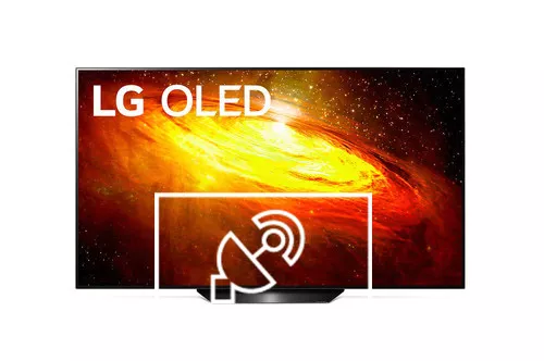 Rechercher des chaînes sur LG OLED55BX6LB
