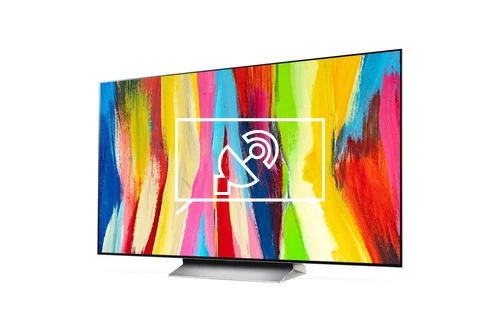 Search for channels on LG OLED55C22LB