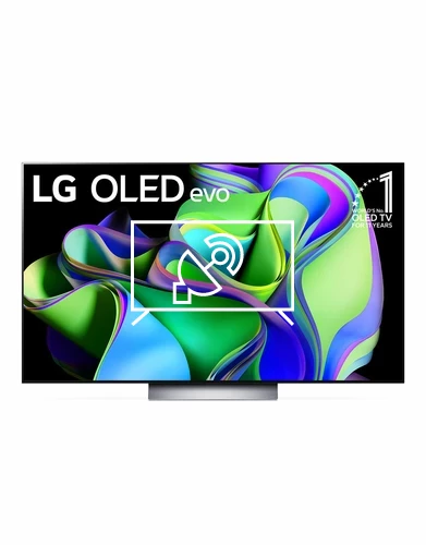 Rechercher des chaînes sur LG OLED55C34LA