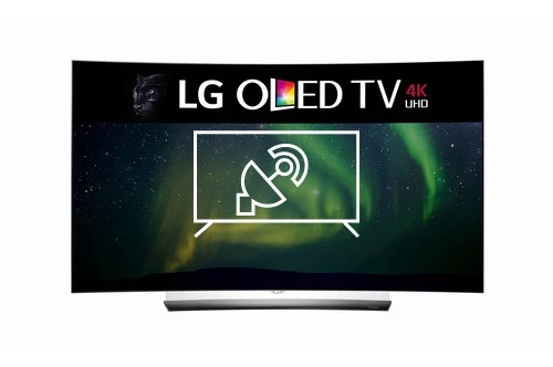Search for channels on LG OLED55C6T