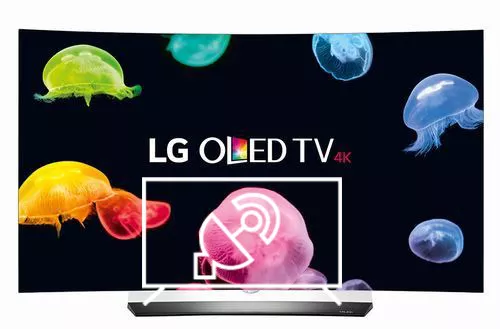 Search for channels on LG OLED55C6V