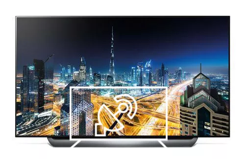 Search for channels on LG OLED55C8