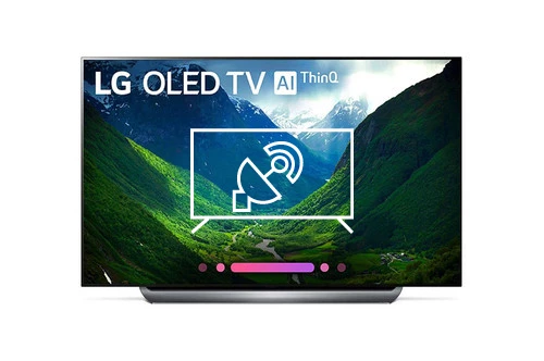 Search for channels on LG OLED55C8AUA