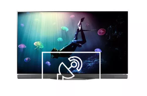 Search for channels on LG OLED55E6P