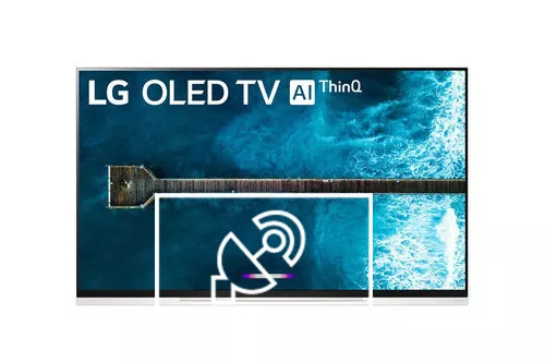 Search for channels on LG OLED55E9PUA