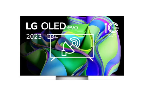Search for channels on LG OLED65C34LA