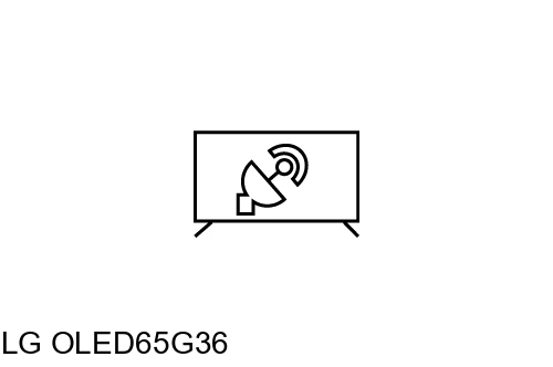 Buscar canales en LG OLED65G36