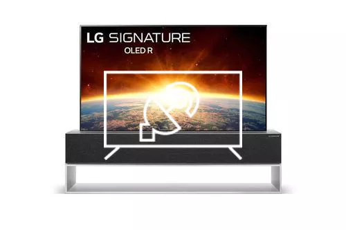 Search for channels on LG OLED65RX9LA