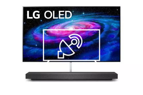 Search for channels on LG OLED65WX9LA