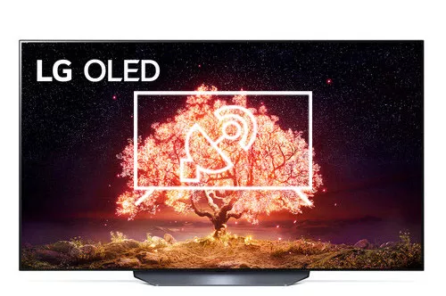 Search for channels on LG OLED77B16LA