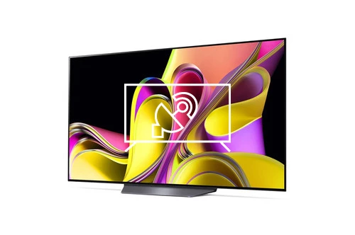 Search for channels on LG OLED77B39LA
