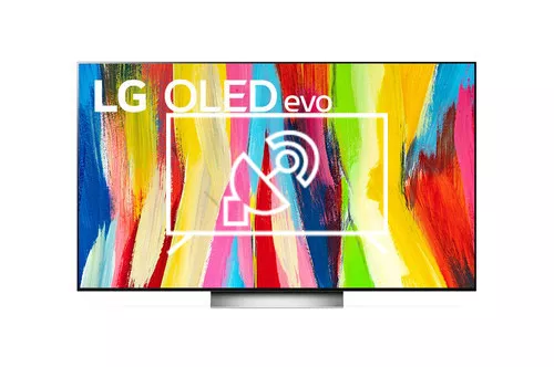 Search for channels on LG OLED77C25LB