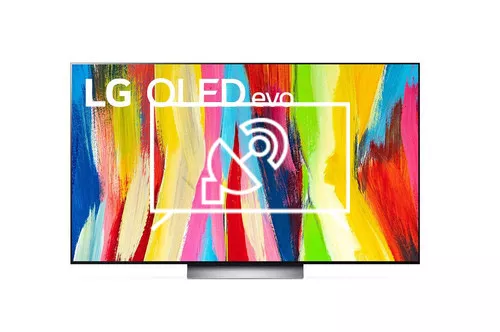 Search for channels on LG OLED77C27LA