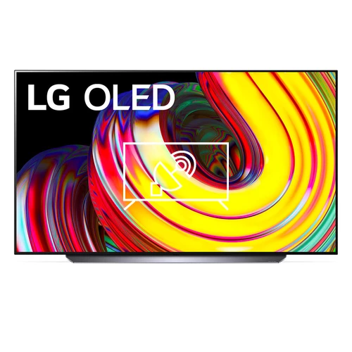 Search for channels on LG OLED77CS6LA