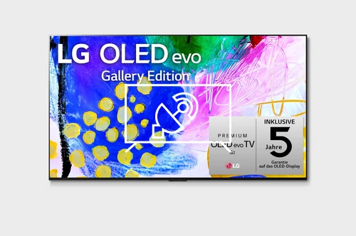 Search for channels on LG OLED77G29LA