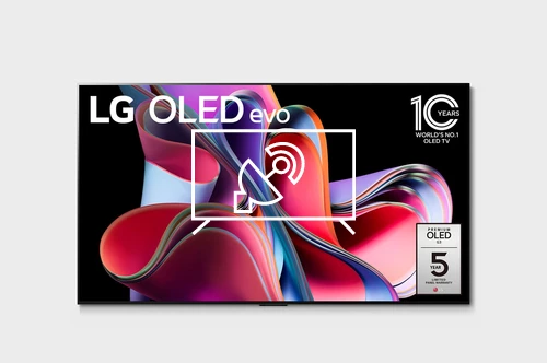 Search for channels on LG OLED77G36LA