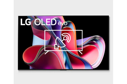 Search for channels on LG OLED77G39LA