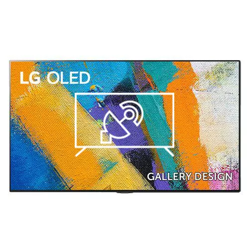 Search for channels on LG OLED77GX6LA