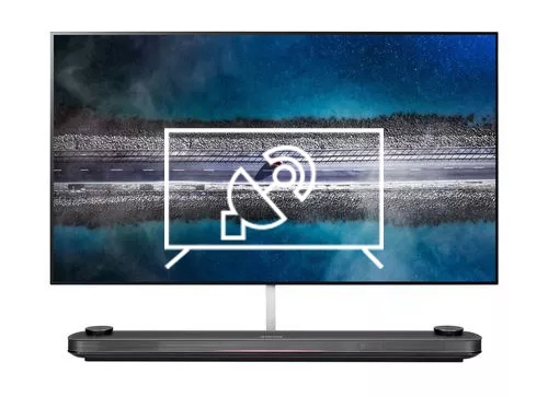 Search for channels on LG OLED77W9PLA.AVS