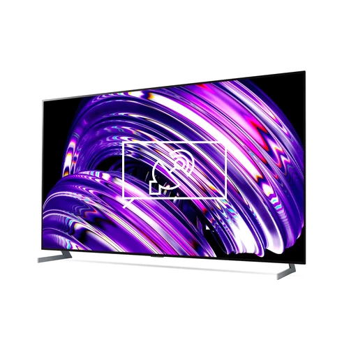 Search for channels on LG OLED77Z29LA