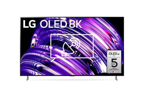Search for channels on LG OLED77Z2PUA