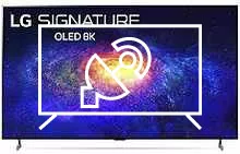 Search for channels on LG OLED77ZXPTA