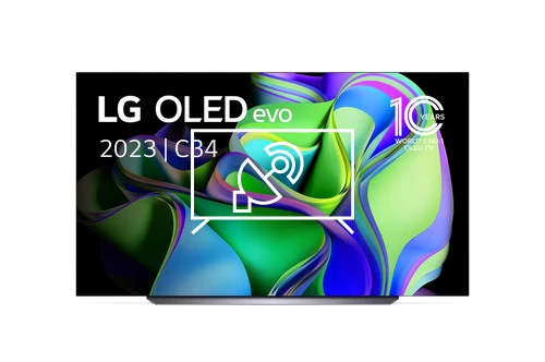 Search for channels on LG OLED83C34LA