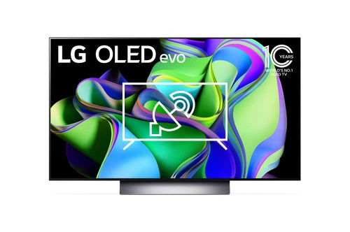 Search for channels on LG OLED83C36LA