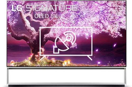 Search for channels on LG OLED88Z19LA