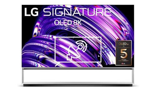 Search for channels on LG OLED88Z2PUA