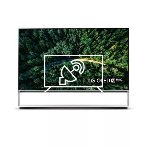 Search for channels on LG OLED88Z9PLA