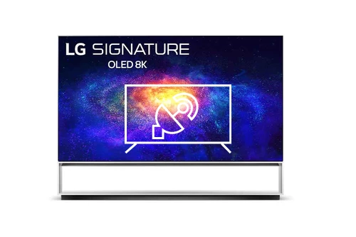 Search for channels on LG OLED88ZX9LA