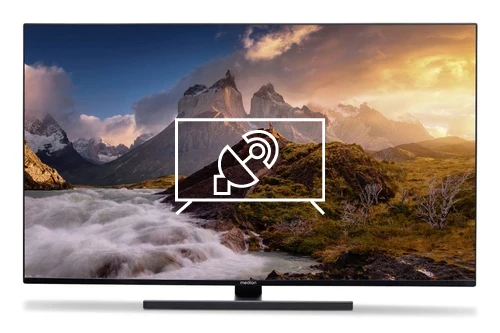 Search for channels on MEDION LIFE® X15023 (MD 31171) QLED Android TV | 125,7 cm (50'') Ultra HD Smart TV | HDR | Dolby Vision® | Micro Dimming | MEMC | klaar voor PVR | Netflix | 