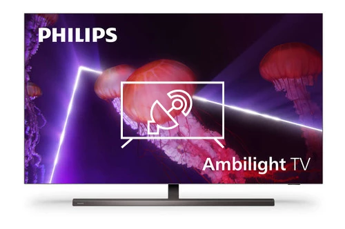 Search for channels on Philips 48OLED887