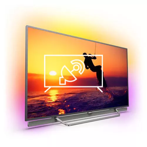 Search for channels on Philips 4K Quantum Dot LED TV powered by Android TV 55PUS8602/05