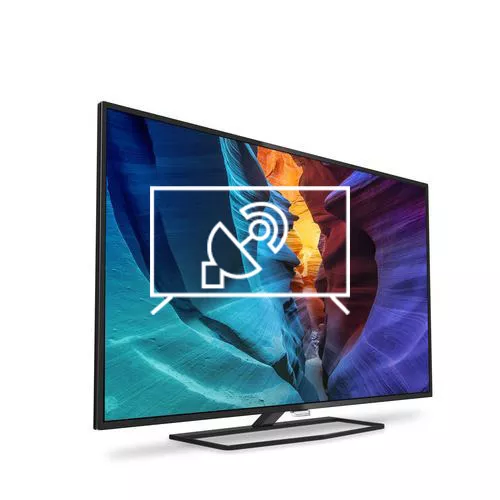 Buscar canales en Philips 4K UHD Slim LED TV powered by Android™ 40PUT6400/12