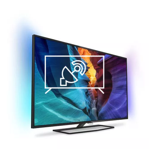 Search for channels on Philips 4K UHD Slim LED TV powered by Android™ 50PUT6800/56
