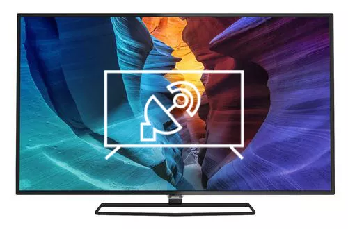 Buscar canales en Philips 4K UHD Slim LED TV powered by Android™ 50PUT6820/79