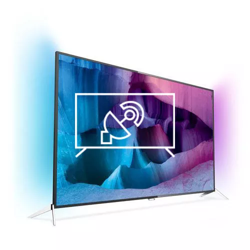 Buscar canales en Philips 4K UHD Slim LED TV powered by Android™ 65PUT6800/79