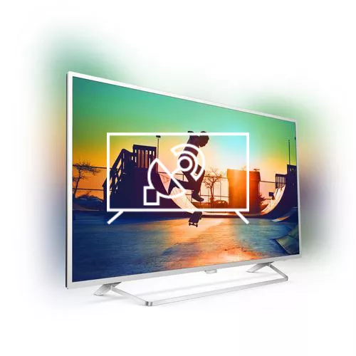 Rechercher des chaînes sur Philips 4K Ultra-Slim TV powered by Android TV 43PUS6412/05