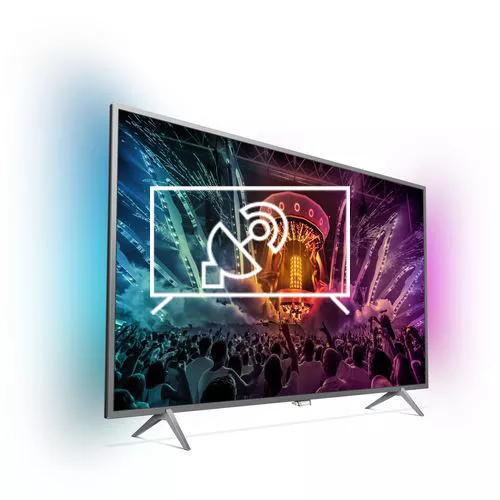 Syntonize Philips 4K Ultra Slim TV powered by Android TV™ 49PUS6401/12