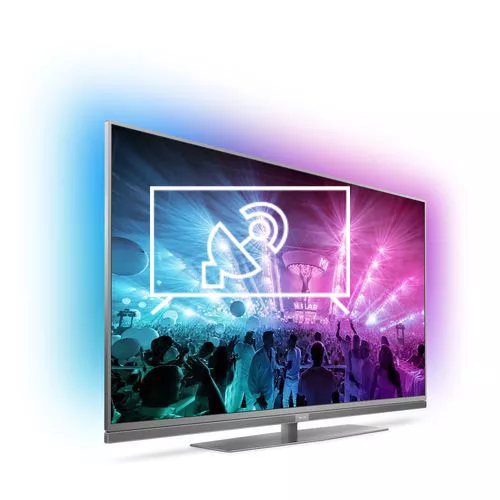 Rechercher des chaînes sur Philips 4K Ultra Slim TV powered by Android TV™ 49PUS7181/12