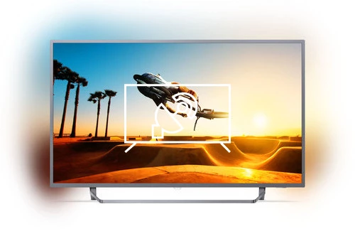 Rechercher des chaînes sur Philips 4K Ultra Slim TV powered by Android TV 50PUT7303/75