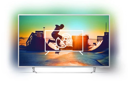 Rechercher des chaînes sur Philips 4K Ultra Slim TV powered by Android TV 50PUT7383/75