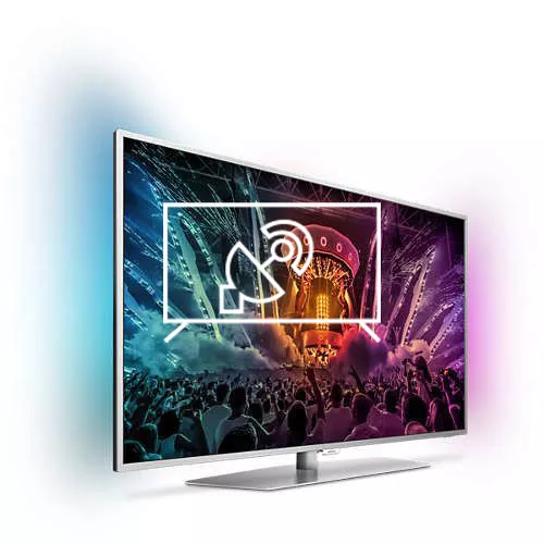 Syntonize Philips 4K Ultra Slim TV powered by Android TV™ 55PUS6551/12