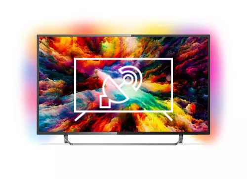Buscar canales en Philips 4K Ultra-Slim TV powered by Android TV 55PUS7373/12