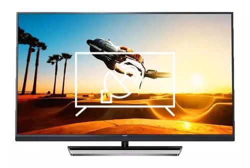 Rechercher des chaînes sur Philips 4K Ultra Slim TV powered by Android TV™ 55PUS7502/12