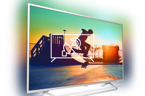 Rechercher des chaînes sur Philips 4K Ultra Slim TV powered by Android TV 65PUT7383/75