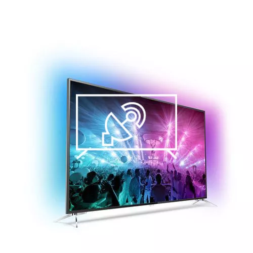 Syntonize Philips 4K Ultra Slim TV powered by Android TV™ 75PUT7101/56