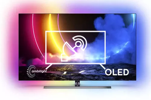 Search for channels on Philips 55OLED876